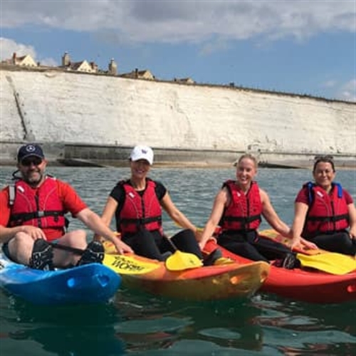 white cliffs kayaking